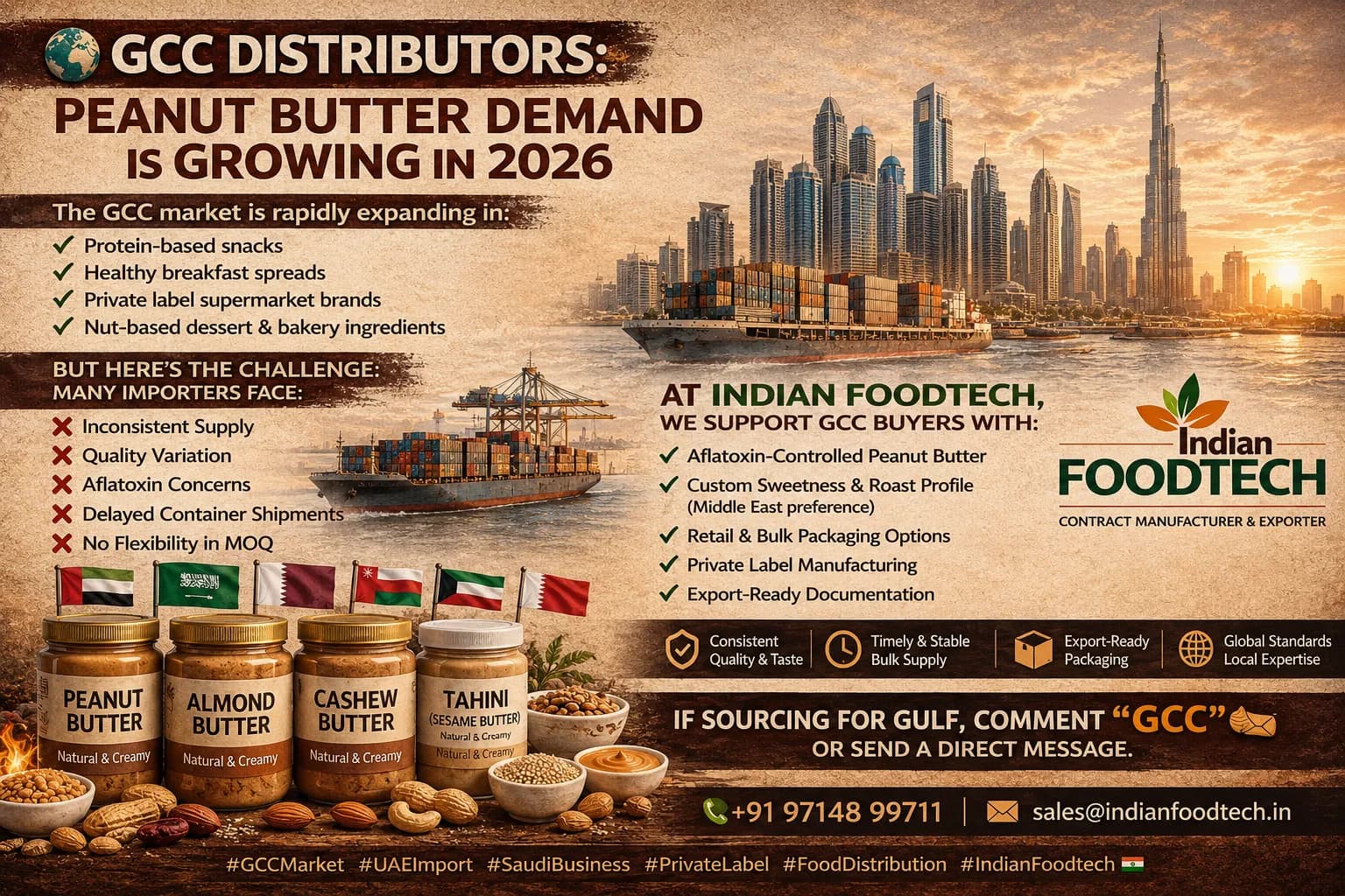GCC Distributors: Peanut Butter Demand Is Growing in 2026