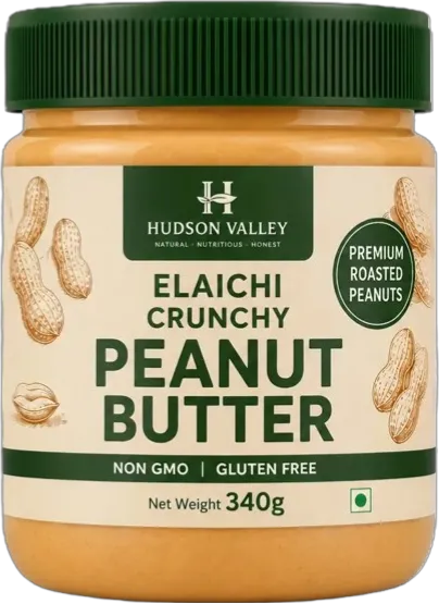 Elaichi (Cardamom) Crunchy Peanut Butter
